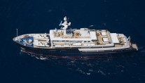 Yacht TITAN -  From Above